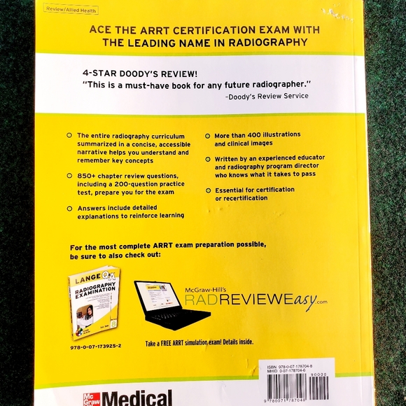 Radiography PREP Program Review And Exam Preparation Paperback D.A. Saia - Picture 2 of 8